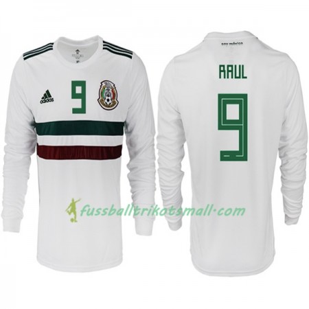 Fußballtrikots Mexiko RAUL 9 WM 2018 Langarm Auswärts-trikot kaufen